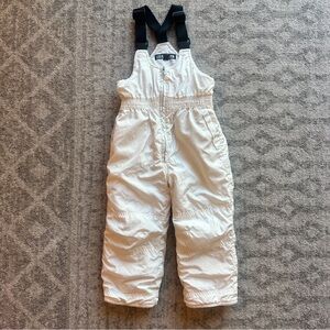 Steve Madden White Snow Bibs